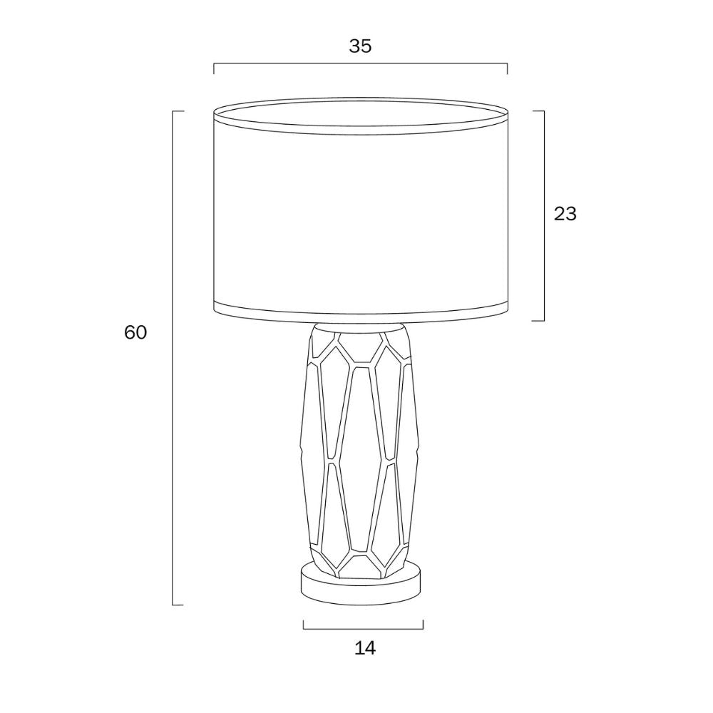 Telbix PASTOR - 25W Table Lamp Telbix, TABLE LAMPS, telbix-pastor-25w-table-lamp